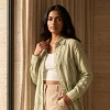 Luxever Women's Embroidered Cotton Shirt