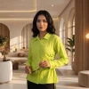 Luxever Women's Side Tie Cotton Shirt