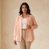 Luxever Women's Embroidered Cotton Shirt
