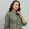 Sanganeri Print Girls/Women Shirts