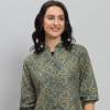 Sanganeri Print Girls/Women Shirts