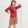 Sanganeri Print Co-ord Set for Women & Girls