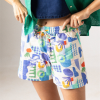 Luxever Sanganeri Print Shorts for Women & Girls